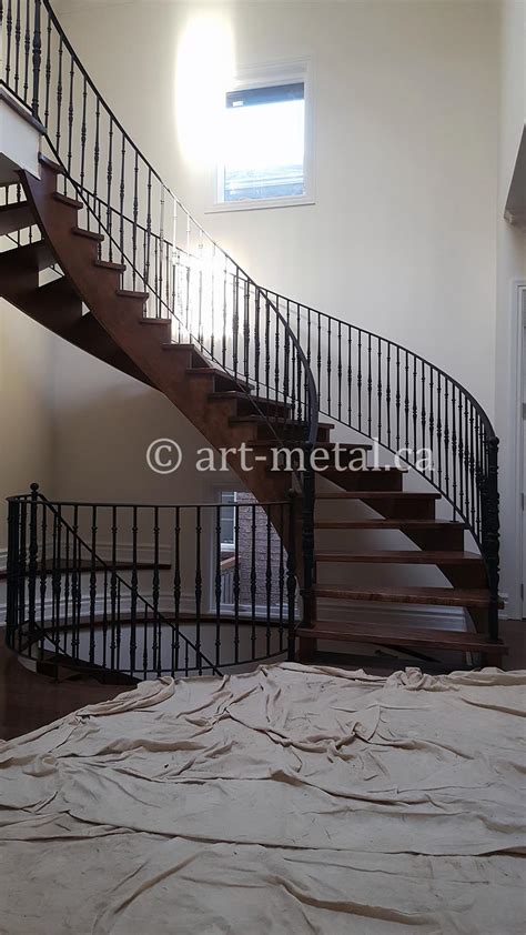 See more ideas about stair railing, staircase railings, stairs design. Interior Metal Stair Railing from the Best Contractor in Toronto