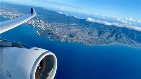 Full Flight Hawaiian Airlines Airbus A330 243 Hnl Lax N396ha
