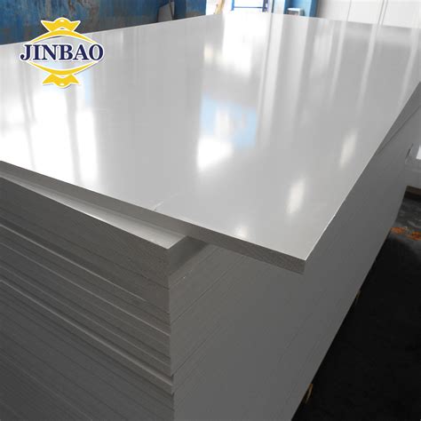 Jinbao 1220x2440 White Forex Foamex Advertising Material 3mm 5mm 6mm