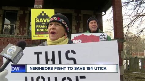 Neighbors Fight To Save 184 W Utica From Demolition Youtube
