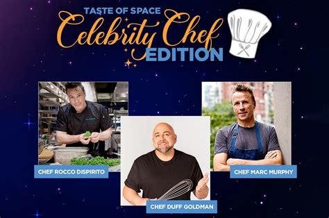 Celebrity Chefs To Provide Taste Of Space At Nasa Visitor Complex