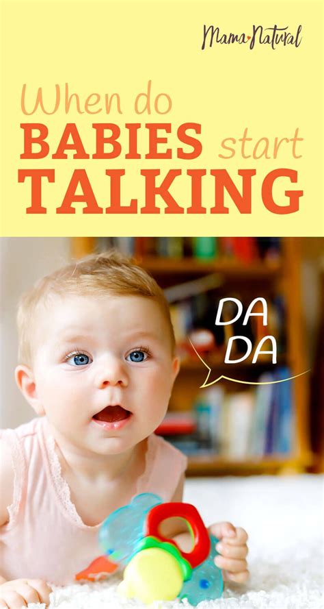 When Do Babies Start Talking Babies First Words Baby Development