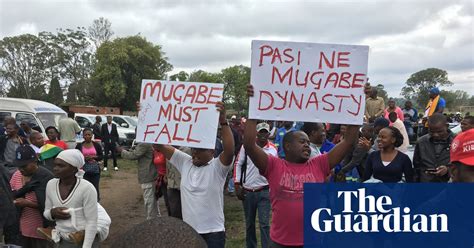 Protesters In Zimbabwe Call For Mugabe To Step Down In Pictures