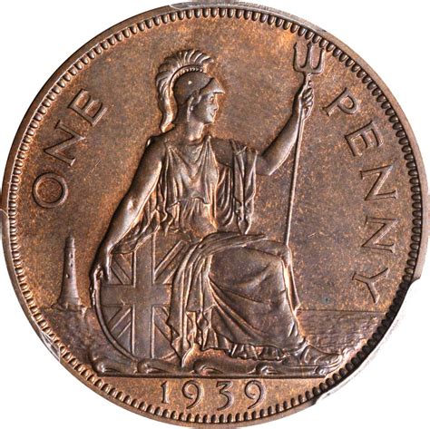 Penny 1939, Coin from United Kingdom - Online Coin Club