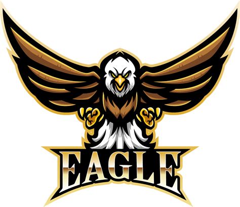 Eagle Mascot Logo Ubicaciondepersonascdmxgobmx