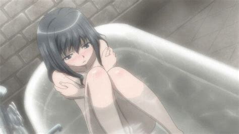 Rule 34 Animated Animated Bath Bathing Bathtub Dansai Bunri No Crime