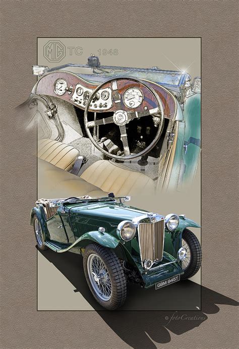 1948 Mg Tc Digital Art By Roger Beltz