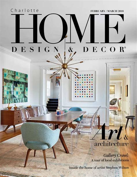 The interior design magazine presents itself as the international design. February/March 2018 by Home Design & Decor Magazine - Issuu