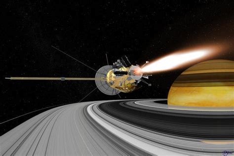 Nasas Cassini Spacecraft Prepares To Plunge Into Saturn Livemint