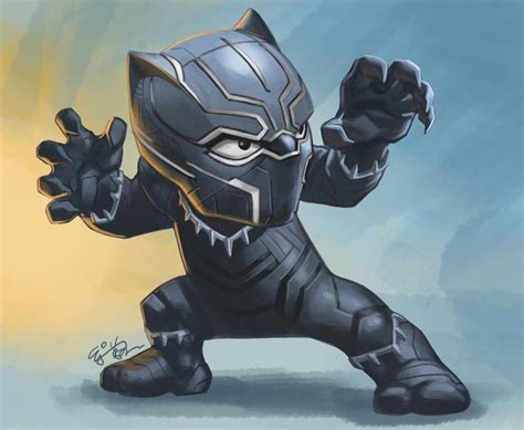 Civil War Black Panther By Ej Su Black Panther Drawing Panther