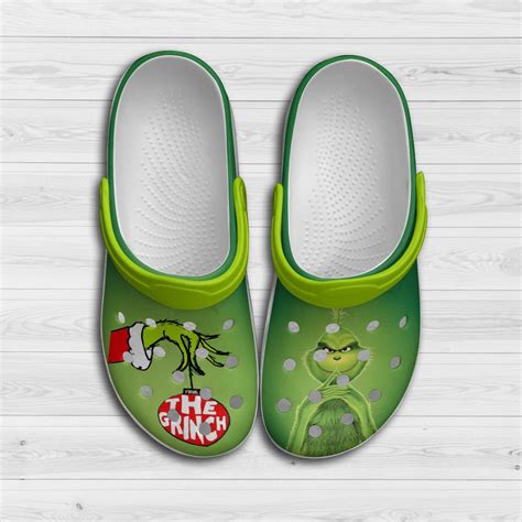 The Grinch Stole Christmas Gift For Lover Rubber Crocs Crocband Clogs