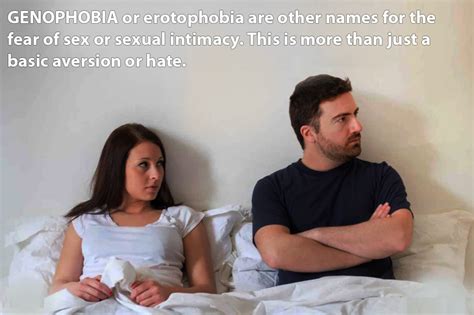 Genophobia The Fear Of Intimacy