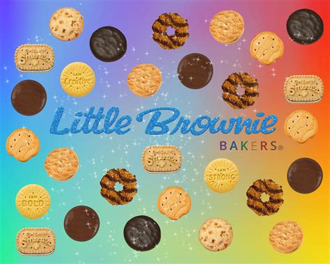 LBB Girl Scout Cookie Clip Art Commercial License Etsy Girl Scout Cookie Sales Girl