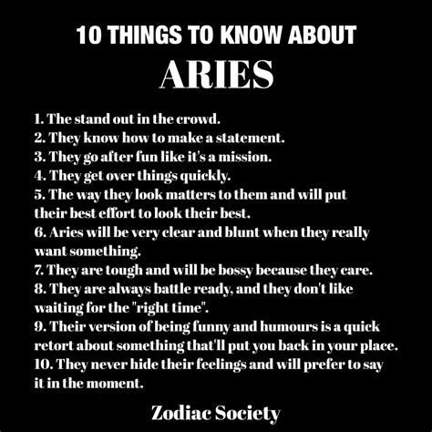zodiac society — 10 things to know about aries zodiacsociety aries taurus cusp aries zodiac