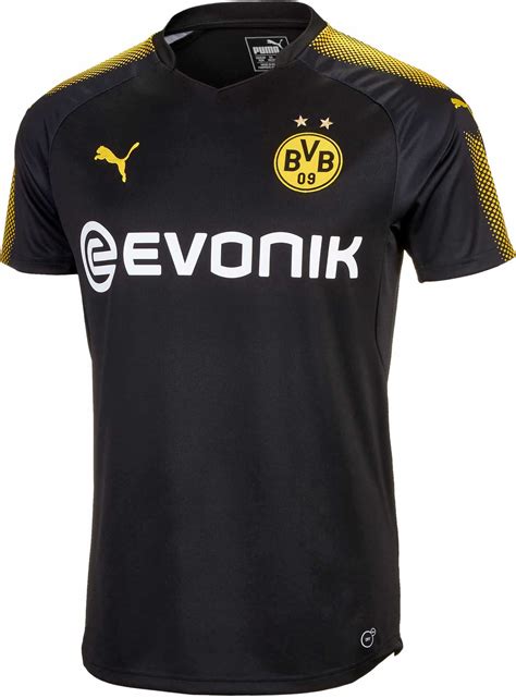 The new puma bvb home jersey 2020/2021 in a flash design. 2017/18 Puma Borussia Dortmund Away Jersey - SoccerPro.com