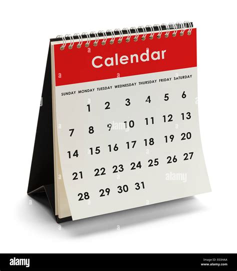 Calendar Title Page Cut Out Stock Images And Pictures Alamy