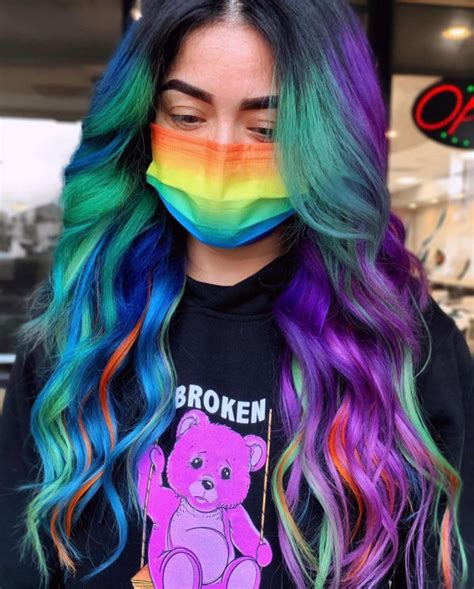 40 Crazy Hair Colour Ideas To Try In 2022 Gemstone Mermaid I Take You