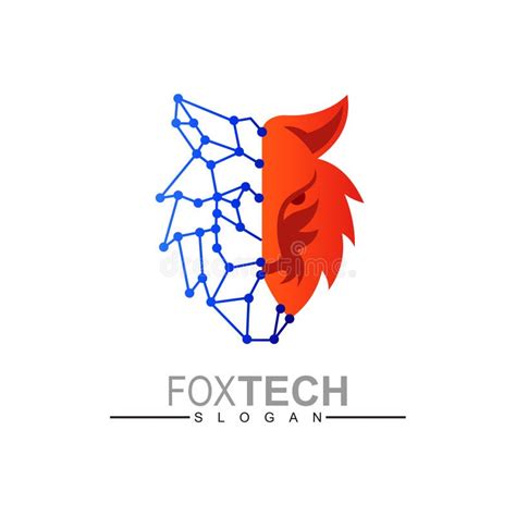 Fox Logo Fox Head Mascot Logos E Sport Logo Stock Vector