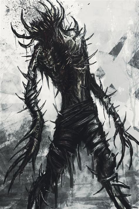 Wretched Dead Scary Art Creature Concept Art Dark Fantasy Art
