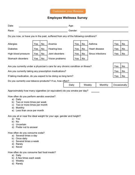 30 Free Survey Templates And Examples Word Excel