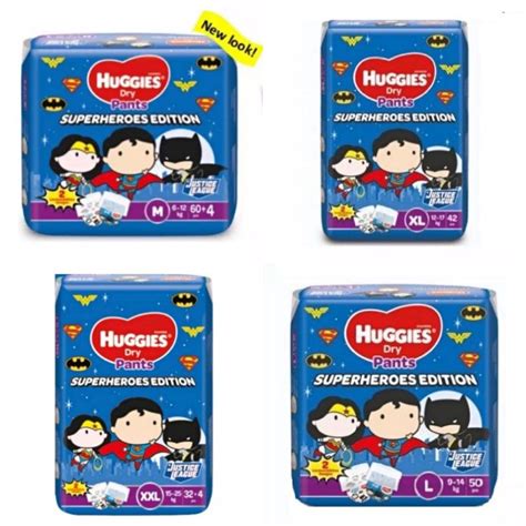 Huggies Dry Pants Super Jumbo Pack M64l50xl42xxl36 1 Pack