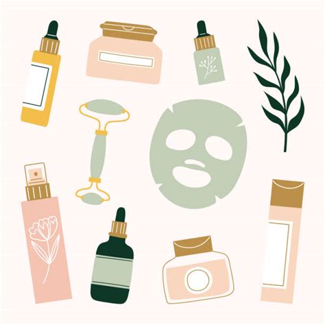 11300 Facial Skin Care Products Illustrations Royalty Free Vector