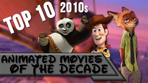 Top 10 Best Animated Movies Of The Decade 2010s Youtube