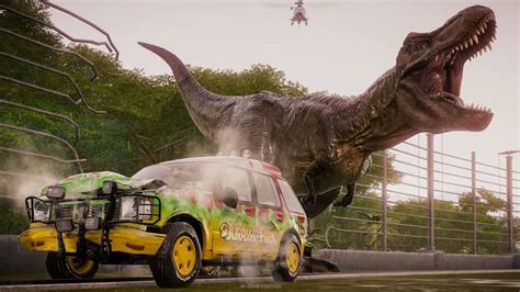Jurassic World Evolution Return To Jurassic Park Launch Trailer Youtube