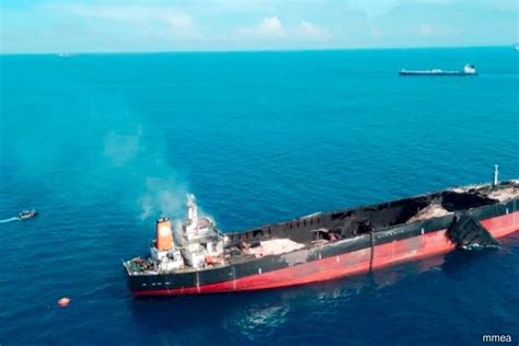 cause of oil tanker fire will be identified says maritime agency klse screener