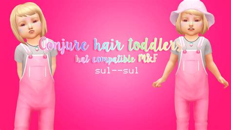 Sims 4 Hairs Sul Sul Conjure Toddler Hair