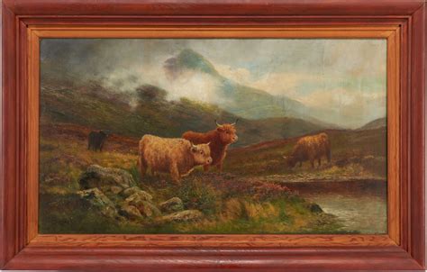 Lot 65 Daniel Sherrin The Elder Oc Highland Cattle Case Auctions