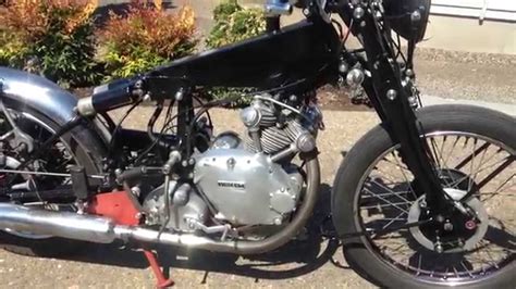 1951 Vincent Comet Motorcycle 500cc 10 New Center Stand Youtube