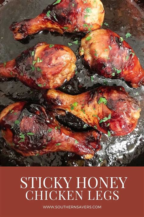 Frugal Recipe Sticky Honey Chicken Legs Southern Savers