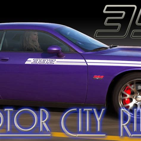 Dodge Challenger Beltline Decal Etsy