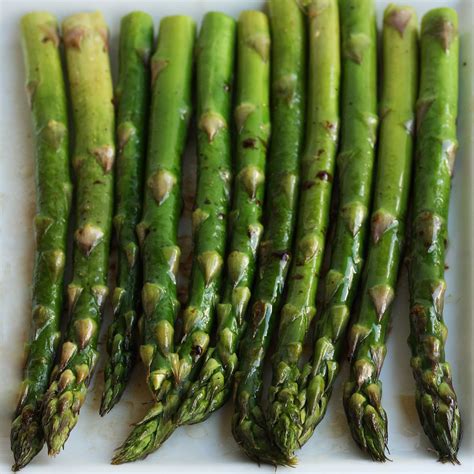 Roasted Asparagus With Balsamic Browned Butter The Girl Who Ate