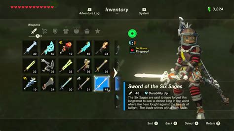 Zelda Breath Of The Wild Best Swords And Heavy Weapons Usgamer
