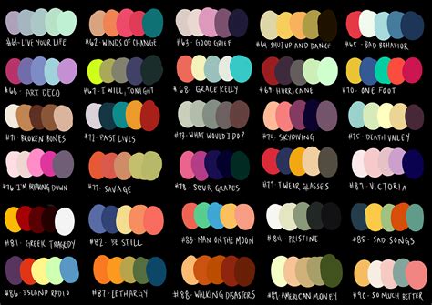 Color Palettes For Artists Image To U