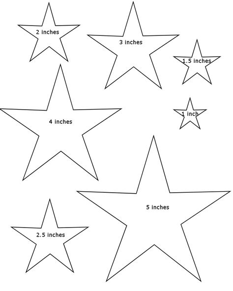 Free Star Outline Printable Download Free Star Outline Printable Png