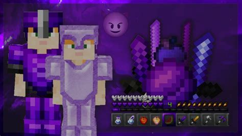 Top 5 Best Purple🍇 Pvp Texture Pack For Mcpe No Lag Fps Friendly 1