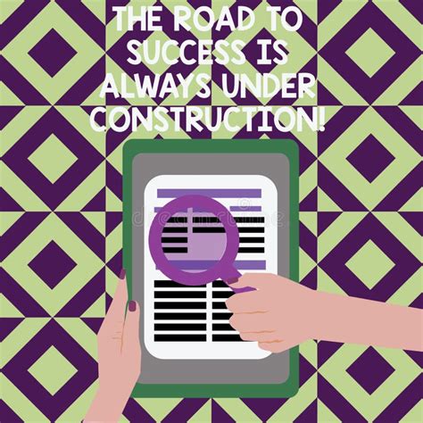 Road To Success Under Construction Stock Illustrations 33 Road To