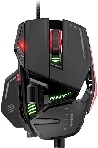Mad Catz Rat 1 Wired Optical Usb Led Rgb Mouse With 6 Programmable