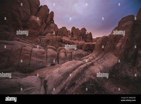 Joshua Tree Rock Formation Stock Photo Alamy