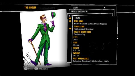 A page for describing headscratchers: Batman Arkham Asylum Riddler Challenges guide for riddle solutions and collectables locations ...