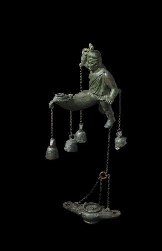 Another Bronze Wind Chime Tintinnabulum With Added Light From The British Museum