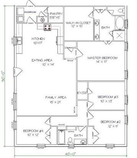 Top Metal Barndominium Floor Plans For Your Home