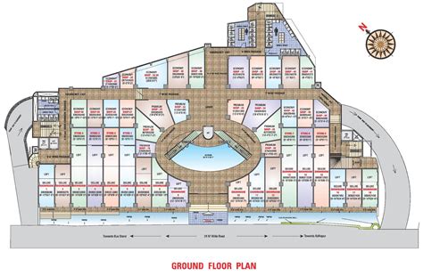 Shopping Mall Ground Floor Plan Floorplansclick