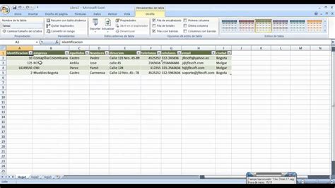 Ejemplos De Bases De Datos En Excel Para Descargar Gratis Sample