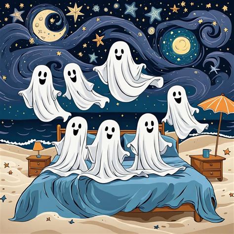 Bedsheet Ghosts Photoshoot Ai Generated Artwork Nightcafe Creator