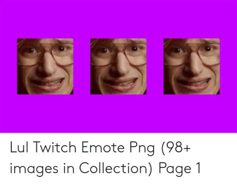 Lul Twitch Emote Png 98 Images In Collection Page 1 Twitch Meme On Meme