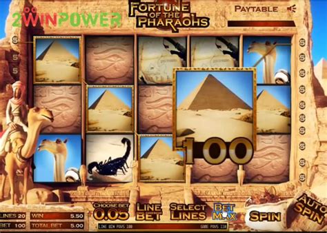 buy fortune of the pharaohs slot from sheriff gaming 2winpower